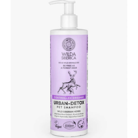 CAINI - Sampon pentru caini si pisici Wilda Siberica Urban Detox 400ml