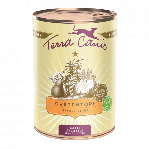 CAINI - Terra Canis Casserole Garden Orange Detox 400g