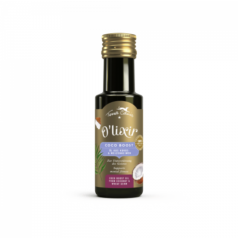 VITAMINE & SUPLIMENTE - Terra Canis Coco Boost (ulei de nucă de cocos și germeni de grâu) 100ml