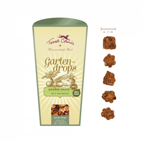 RECOMPENSE - Terra Canis Gartendrops Vegetable snack 250g