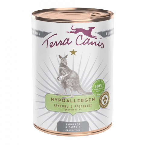 HRANA UMEDA - Terra Canis Hypoallergenic Kangaroo 400g (Kangur cu păstârnac)