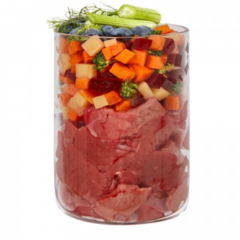 Terra Canis Marktragout Beef 385g(Carne de vită cu broccoli, afine și salvie) [1]