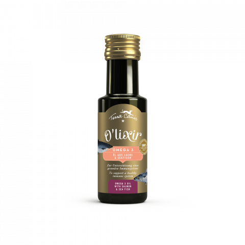 PISICI - Terra Canis O'lixir Omega 3 - Salmon oil (Ulei de somon) 100ml
