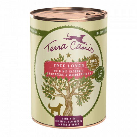 CAINI - Terra Canis Planet Tree Lover 400g(Vanat castane, mure și ierburi de pădure)