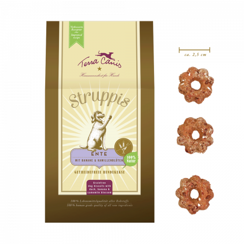 RECOMPENSE - Terra Canis Struppis Duck 375g