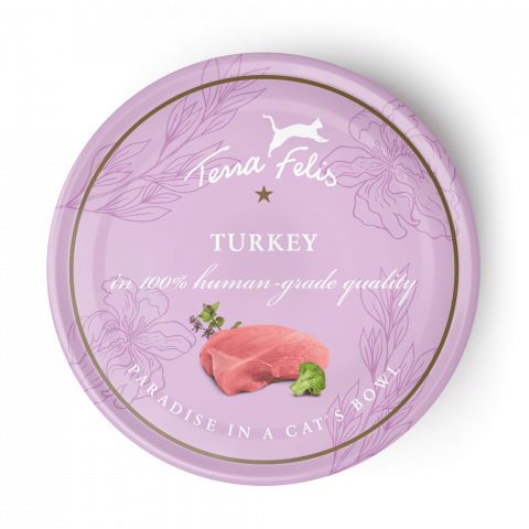 HRANA UMEDA - Terra Felis Chicken Turkey 80g (pui si curcan)