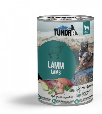 Conserve - Tundra Dog Lamb 400g (miel)