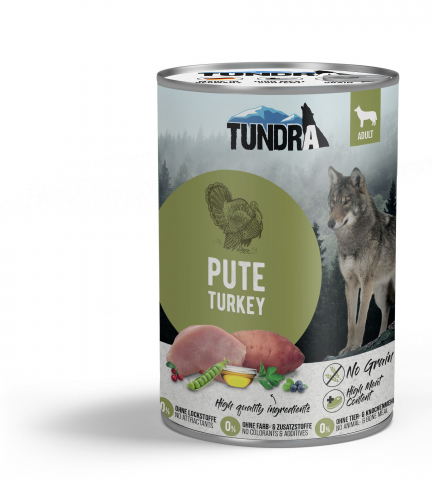 Conserve - Tundra Dog Turkey 400g (curcan)