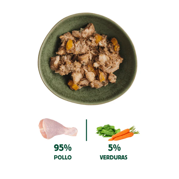 Wild Balance Cat Chicken and Vegetables 120g - BARF Philosophy (Pui si Legume) [1]