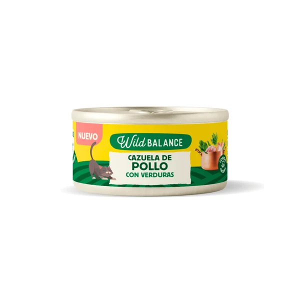 PISICI - Wild Balance Cat Chicken and Vegetables 80G