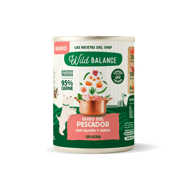 Wild Balance Dog Fisherman's Stew Salmon and Pork 400g (Somon si Porc) [2]