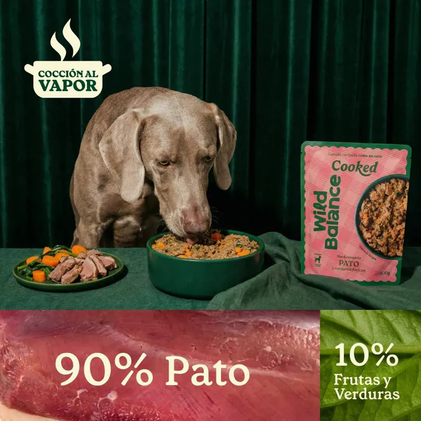 Wild Balance Dog Pouch Duck 400g - Cooked Food (Rata) [1]