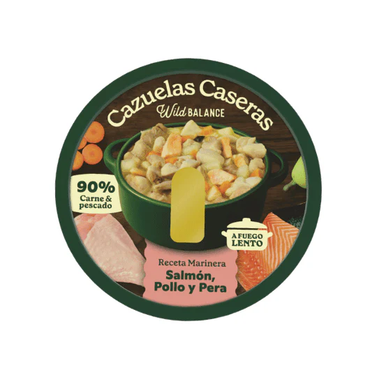 Conserve - Wild Balance Dog Salmon, Chicken and Pear 280g - Homemade Casserole (Somon, Pui si Para)