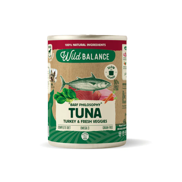CAINI - Wild Balance Dog Tuna and Turkey 400g - BARF Philosophy (Ton si Curcan)
