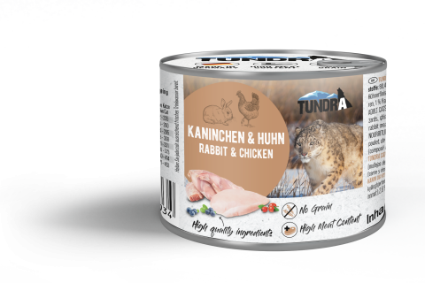 PISICI - Tundra Cat Rabbit & Chicken 200g (iepure & pui) Hrana Umeda Pisici