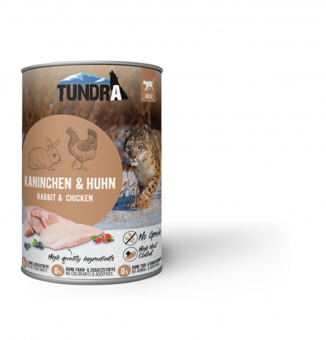 PISICI - Tundra Cat Rabbit & Chicken 400g (iepure & pui) Hrana Umeda Pisici