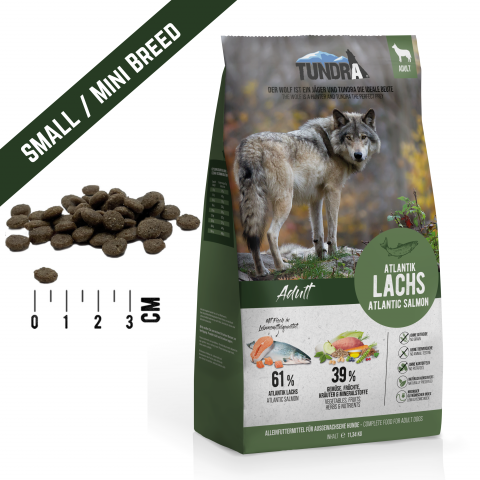 HRANA USCATA - Tundra Dog Atlantic Salmon Small/Mini 11,34kg (somon) Hrana Uscata Caini