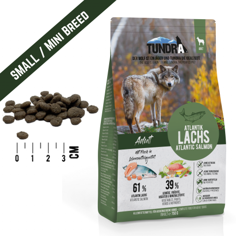 HRANA USCATA - Tundra Dog Atlantic Salmon Small/Mini 750G (somon) Hrana Uscata Caini