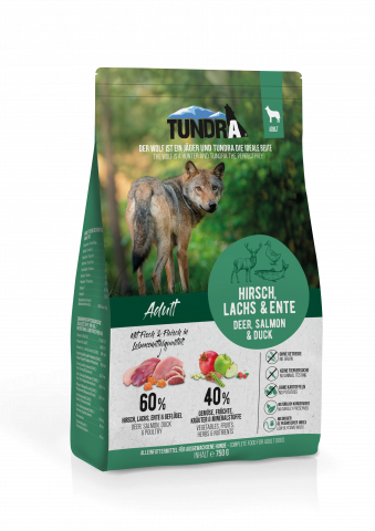 HRANA USCATA - Tundra Dog Deer, Salmon & Duck 750g (căprioara, somon & rată) Hrana Uscata Caini