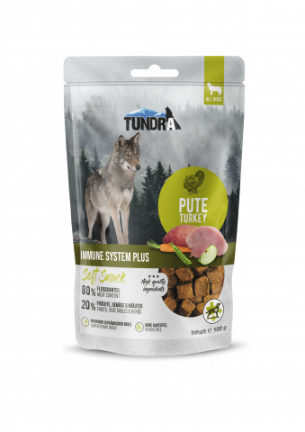 RECOMPENSE - Tundra Dog Snack Immune System Turkey  100g (sistem imunitar, curcan) Tundra Recompense