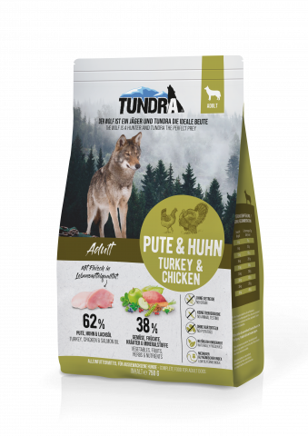 HRANA USCATA - Tundra Dog Turkey & Chicken 750g (Curcan & Pui) Hrana Uscata Caini