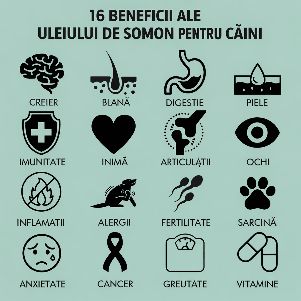 Beneficiile uleiului de somon pentru câini | Sănătate și blană