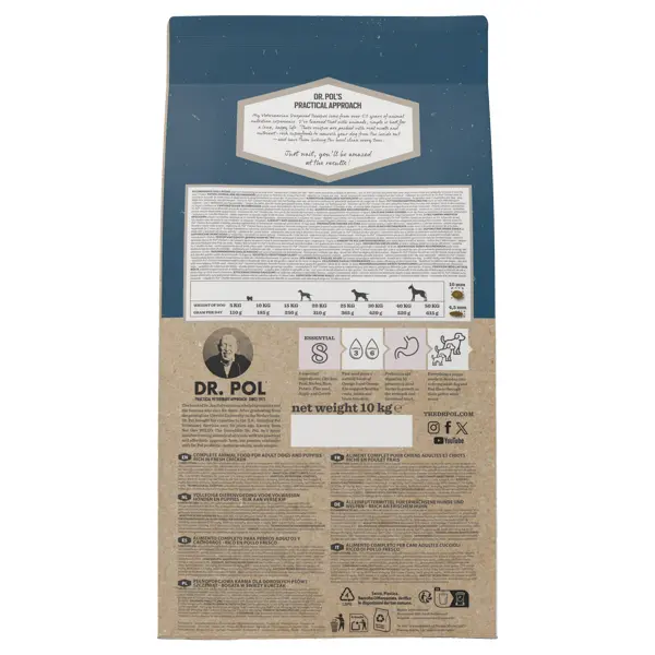 Dr. Pol Dog Chicken Puppy & Active Dogs High-Energy  Superpremium-10kg [2]