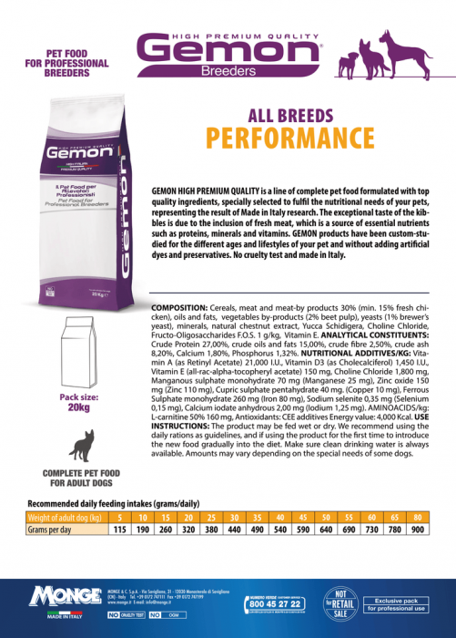 Gemon Caini Performance 20 kg [2]