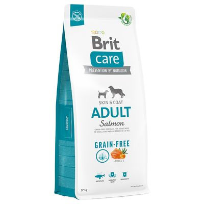 Talie Mica - Brit Care Grain Free Adult Somon ,hrana fara cereale12 kg