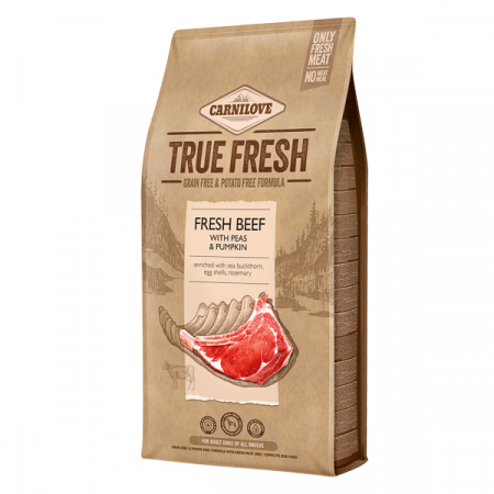 Talie Mica - Carnilove True Fresh Beef for Adult Dogs,cu vita 11.4kg