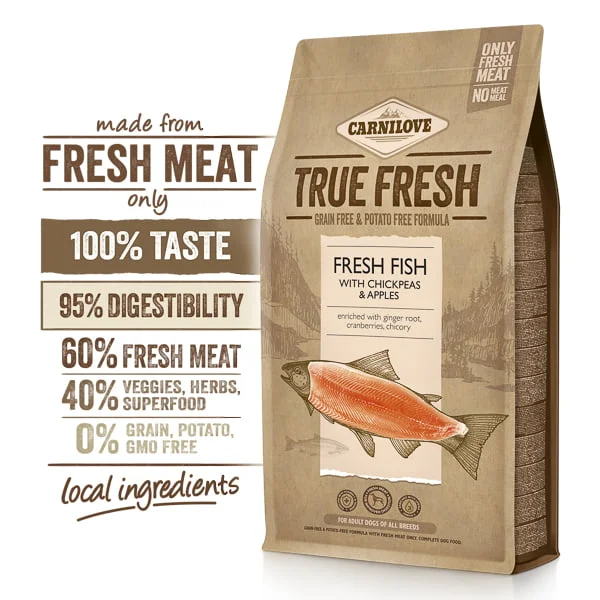 CARNILOVE True Fresh Fish hrana uscata pentru caini adulti, cu peste 11,4 kg,formula hypoalergenica [3]
