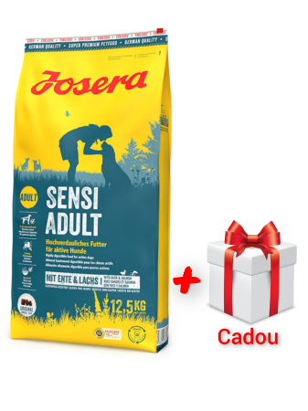 Sensibilitati/Hypoalergenic - Josera Dog Sensi Adult-Rață și Somon12.5 kg+ CADOU