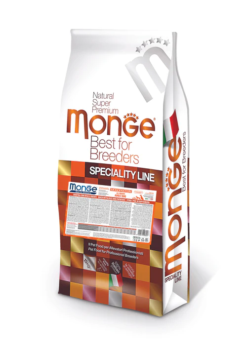 Talie Mica - Monge Caini Adult Rata, Orez, Cartofi 15kg | Superpremium Toate Rasele