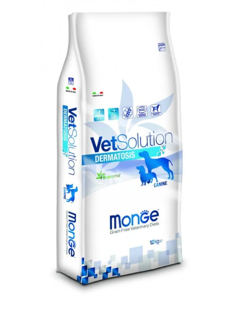 Talie Mica - Monge Vet Solution Dog Dermatosis 12kg Adult | Superpremium - Pentru Caini cu Afectiuni Dermatologice