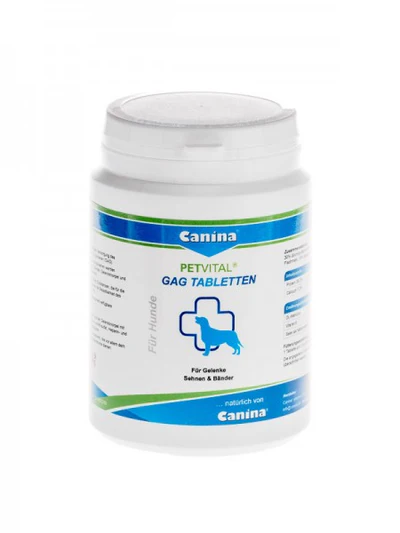 Suplimente/vitamine câini - PETVITAL GAG TABLETE CANINA® Supliment Pentru Articulatii 180g