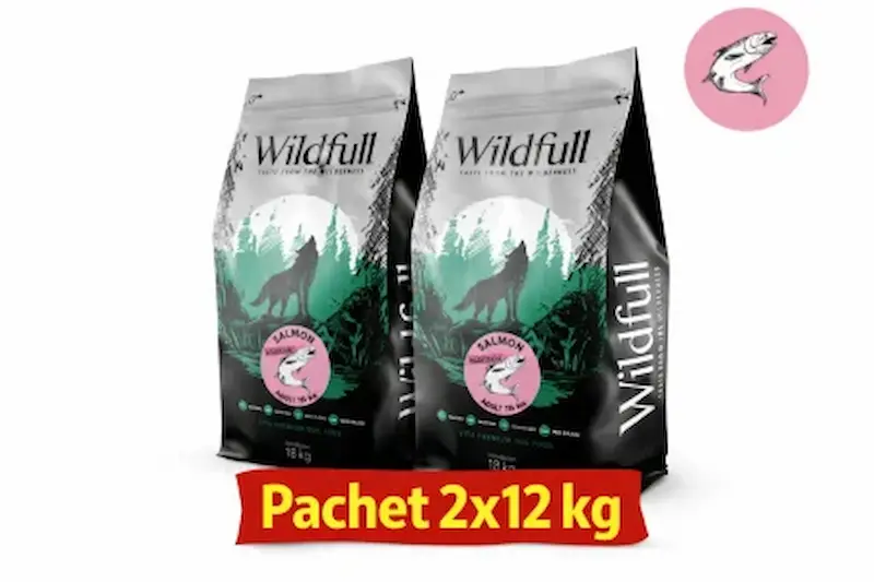 Senior - Wildfull Somon 12kg  hrana uscata fara cereale ultra-premium