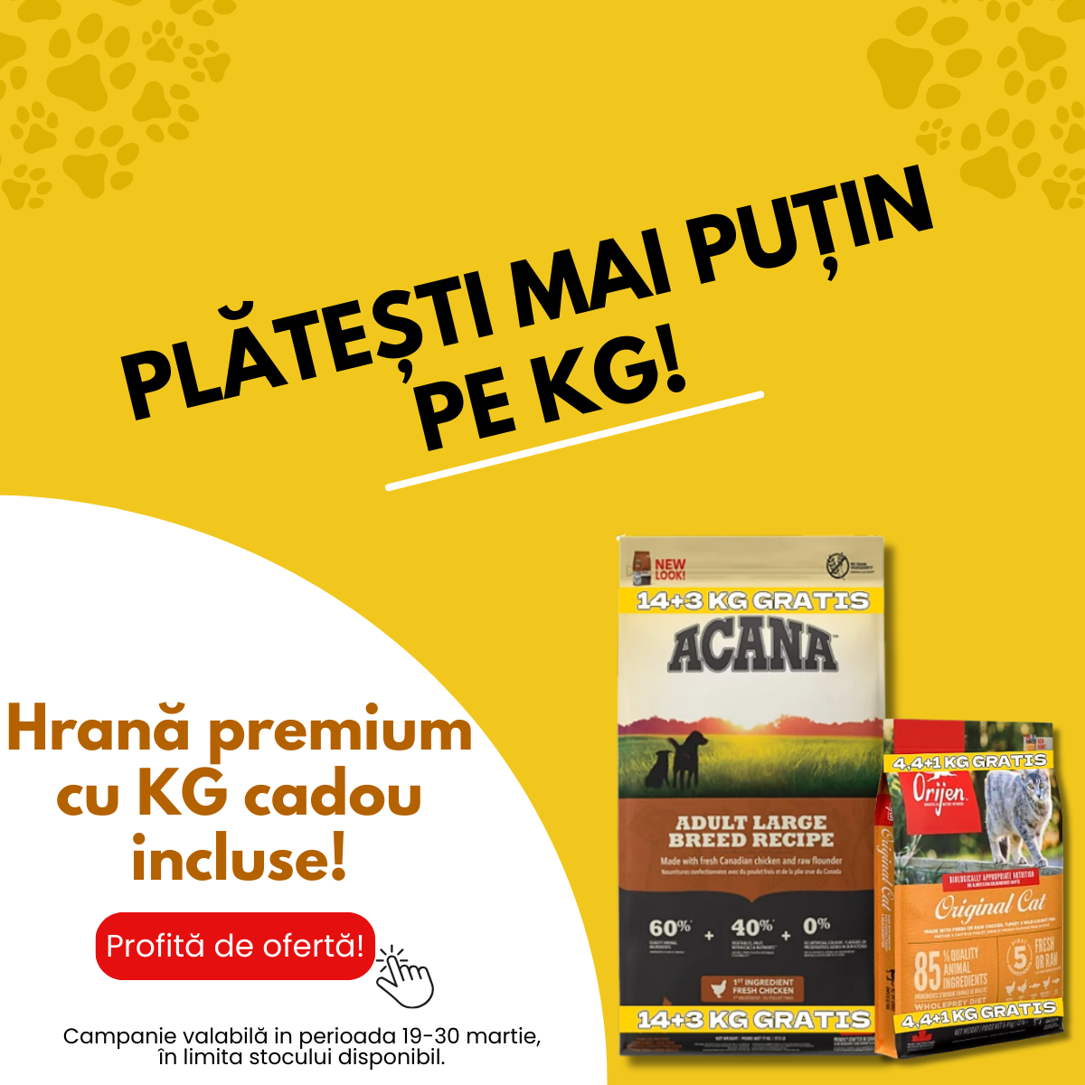 Acana,Orijen kg cadou mobile