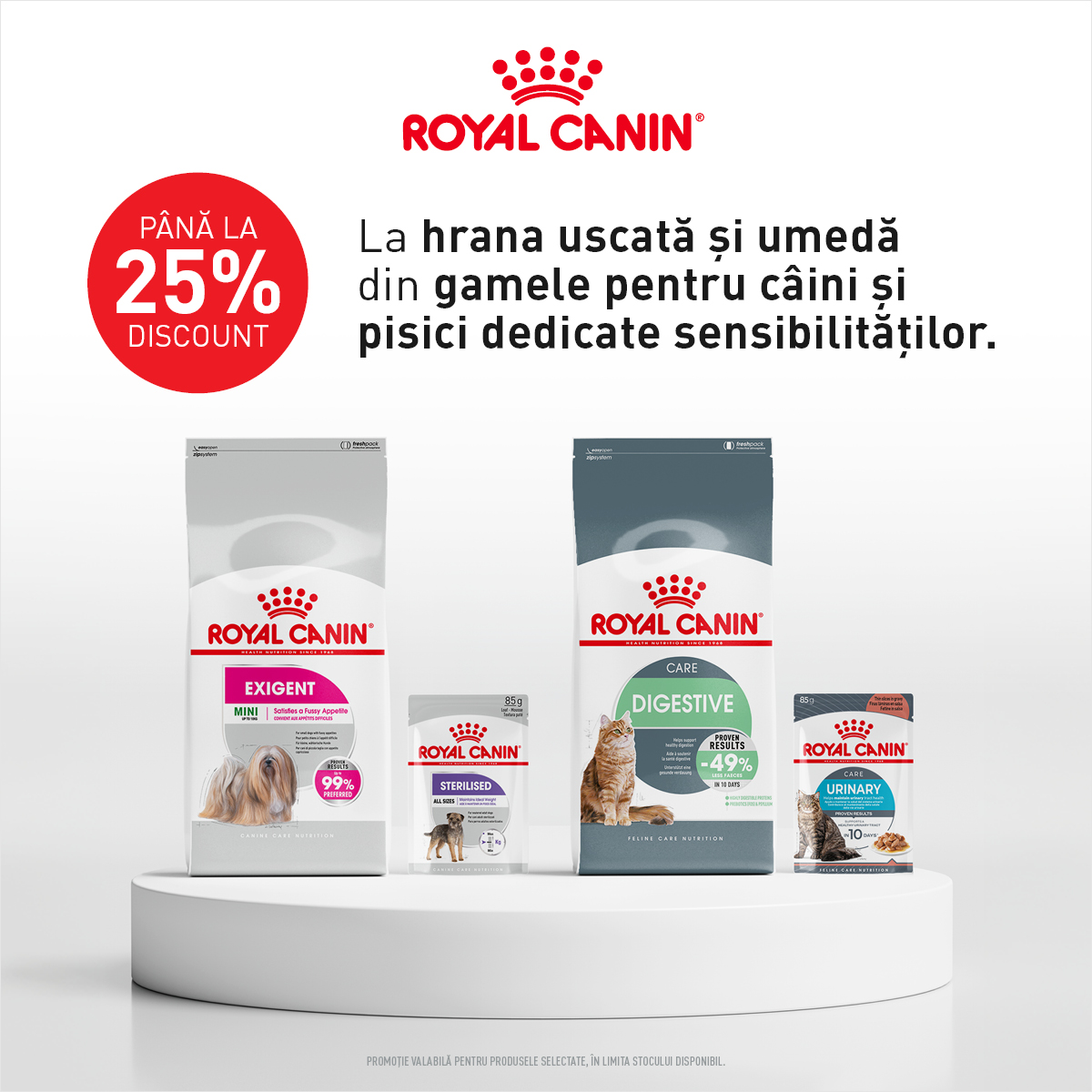 Royal Canin dedicata Sensibilitatii Mobile