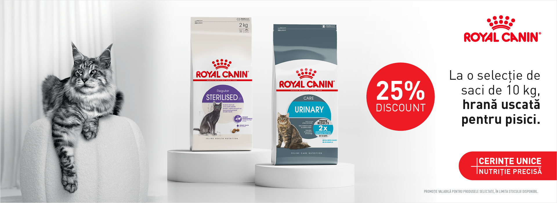 ROYAL CANIN 25% Pisici Desktop