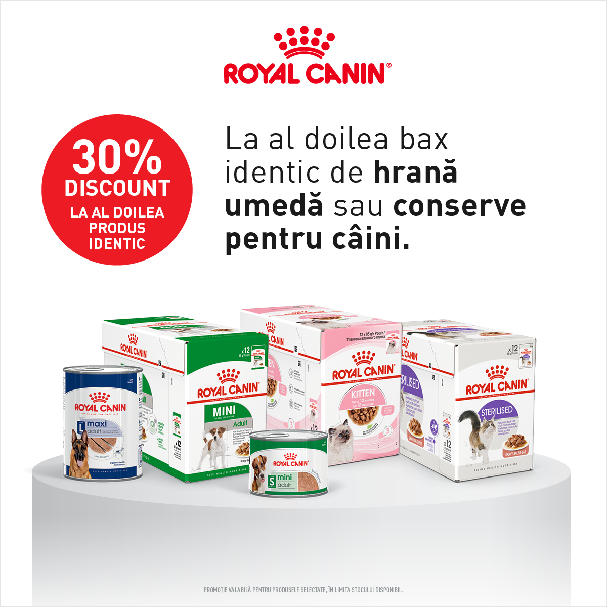 Royal Canin 1+1 - 30% Mobile