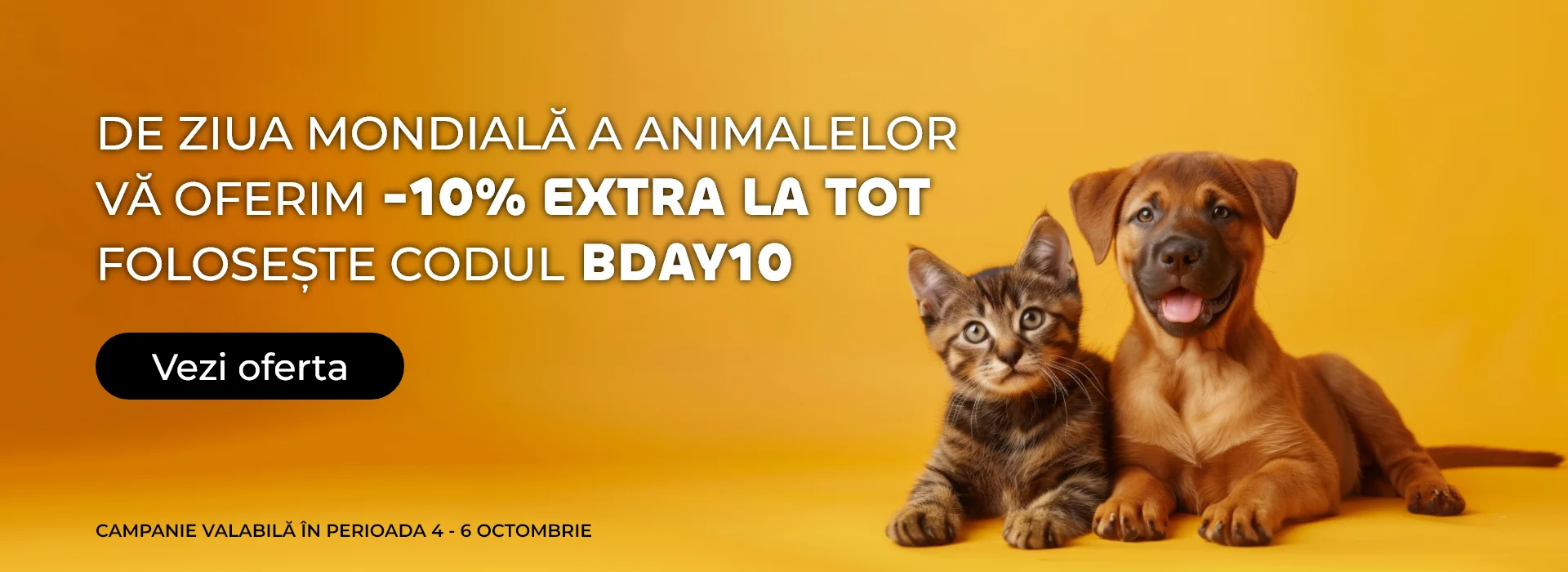 Ziua Mondială a Animalelor