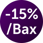 Oferta Bax 15%