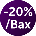 Oferta 20% Bax