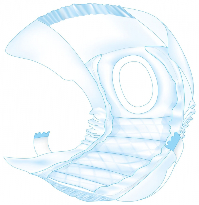 Scutece pentru Caini Femele TRIXIE XS-S 20-28cm, 12 Buc – DELISTAT [2]