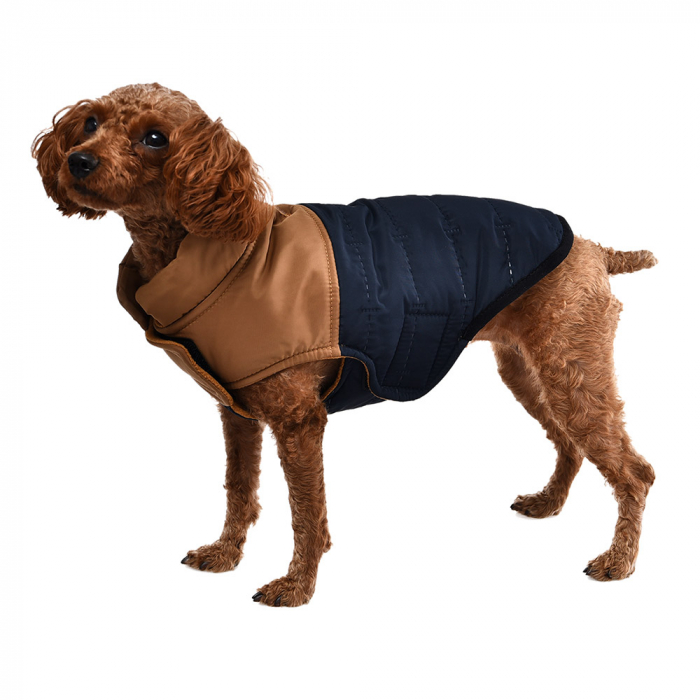 4DOG DELUXE Haină pentru Câine, Reversible, 40 cm [2]