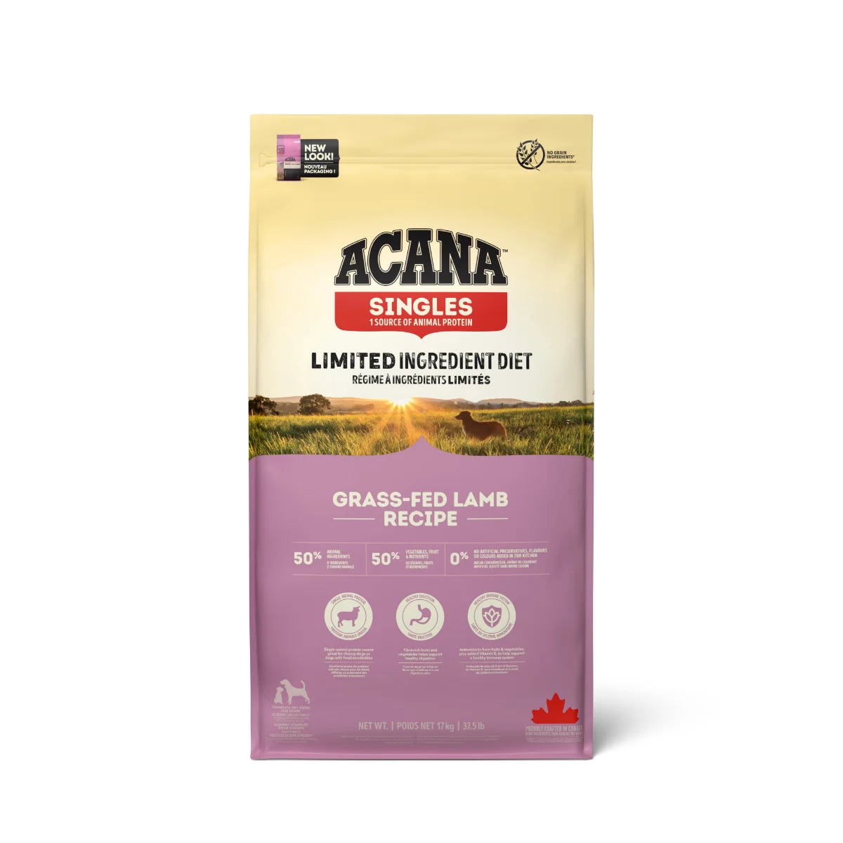 ACANA Singles, Hrană Uscată Câine Adult, Miel și Mere, 11,4kg [2]