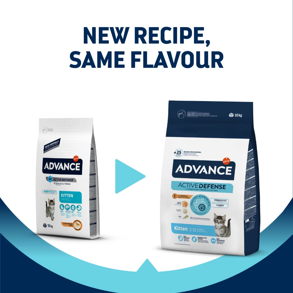 ADVANCE Kitten, Hrană Uscată Pisică Junior, Pui și Orez, 10kg [2]