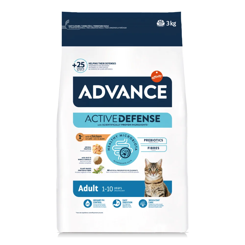 ADVANCE Hrană Uscată Pisică Adult, Pui și Orez, 3kg [3]