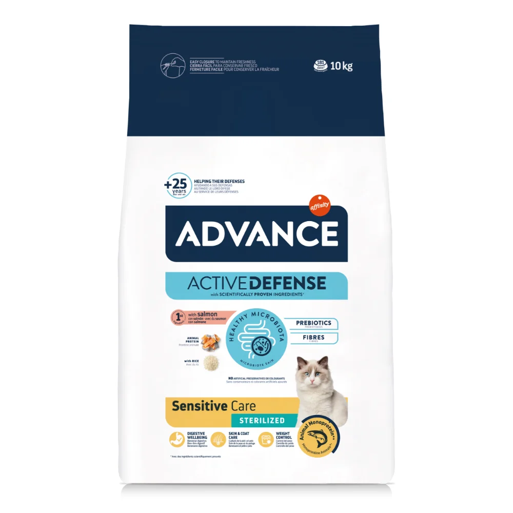 Hrana Uscata Pisici ADVANCE Sensitive Sterilized 10kg [3]