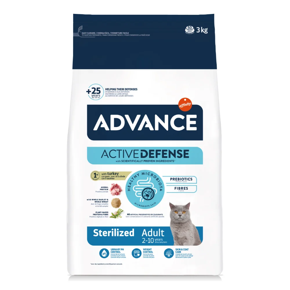 Hrana Uscata Pisici ADVANCE Sterilized 3kg [3]
